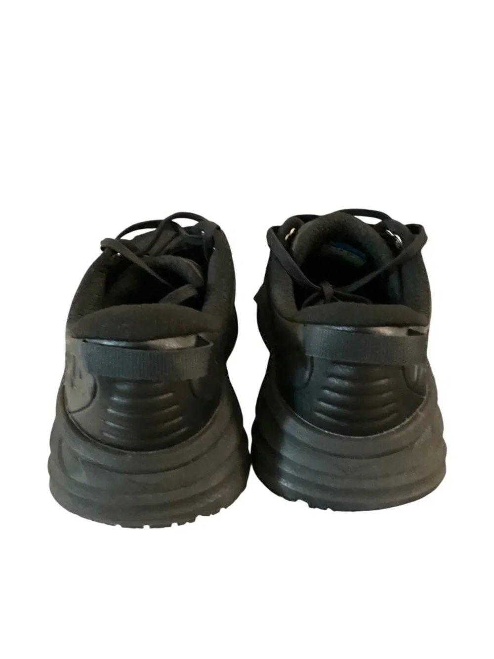 HOKA Bondi SR Leather Slip-Resistant Black Shoes Womens 7 7D WIDE work - Picture 5 of 12